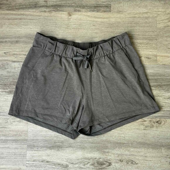 LULULEMON On the Fly shorts - Gray, size 10 - Picture 1 of 4